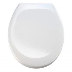 Siège WC premium Ottana - Acier inoxydable - Blanc