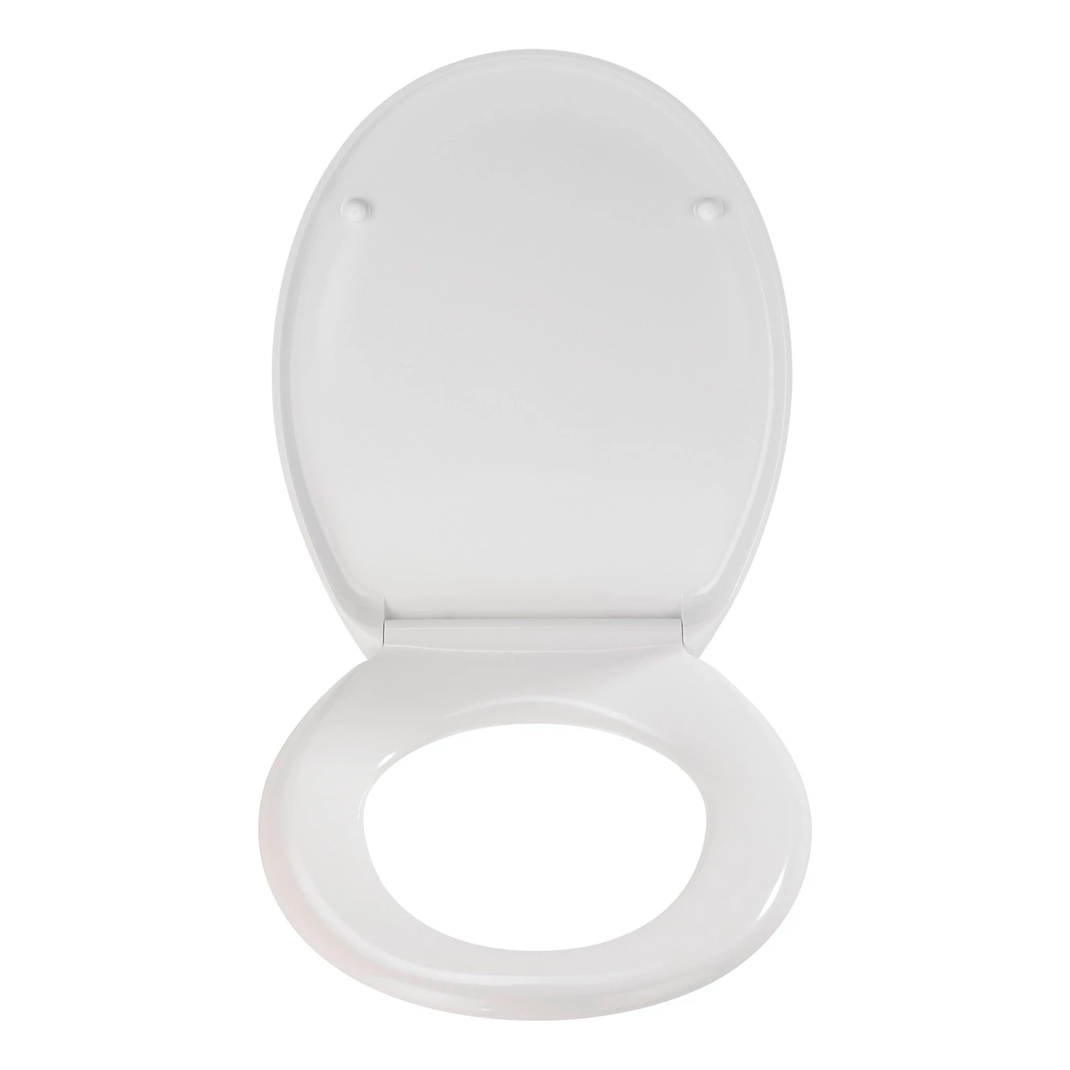 Siège WC premium Ottana - Acier inoxydable - Blanc 2 Siège WC premium Ottana - Acier inoxydable - Blanc – Image 2
