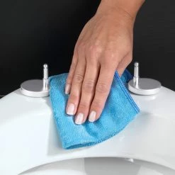 Siège WC premium Ottana - Acier inoxydable - Blanc 18 Siège WC premium Ottana - Acier inoxydable - Blanc -Accessoires de salle de bain Soldes 1000287147 210827 13301800159 DETAILS P000000001000287147