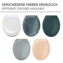 Siège WC premium Ottana - Acier inoxydable - Blanc -Accessoires de salle de bain Soldes 1000287147 210827 13301800889 ICON DETAILS P000000001000287147 icon seal