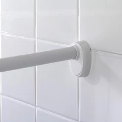 Barre d’angle universelle II - Aluminium / Plastique ABS - Chrome - Largeur : 81 cm -Accessoires de salle de bain Soldes 1000287150 210827 13302000188 DETAILS P000000001000287150