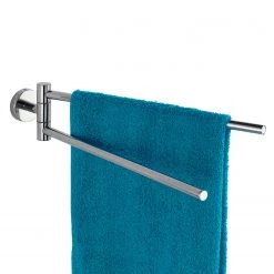 WENKO Porte-serviettes Bosio - Acier inoxydable - Argenté -Accessoires de salle de bain Soldes 1000287166 210827 13302700278 DETAILS P000000001000287166