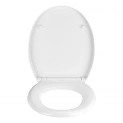 WENKO Siège WC premium Birori - Acier inoxydable - Blanc -Accessoires de salle de bain Soldes 1000287189 210827 13303700434 DETAILS P000000001000287189