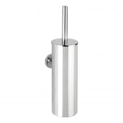 Brosse WC Bosio II - Acier inoxydable / Polypropylène - Argenté
