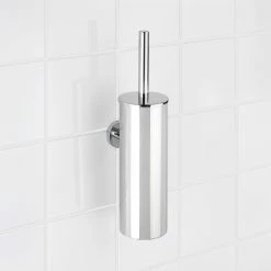 Brosse WC Bosio II - Acier inoxydable / Polypropylène - Argenté -Accessoires de salle de bain Soldes 1000287196 210827 13304000473 MOOD DETAILS P000000001000287196 mood