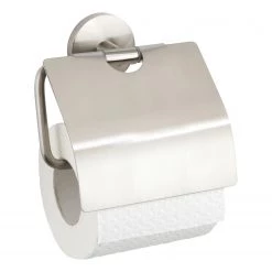 WENKO Dérouleur de papier toilette Cuba - Zinc - Argenté -Accessoires de salle de bain Soldes 1000287199 210827 13304100491 DETAILS P000000001000287199