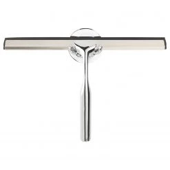 WENKO Raclette de douche Terni Plus - Zinc - Chrome -Accessoires de salle de bain Soldes 1000287206 210827 13304300520 DETAILS P000000001000287206