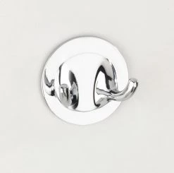 WENKO Raclette de douche Terni Plus - Zinc - Chrome -Accessoires de salle de bain Soldes 1000287206 210827 13304300523 DETAILS P000000001000287206