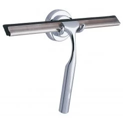 WENKO Raclettes de douche Terni (lot de 2) - Acier - Chromé -Accessoires de salle de bain Soldes 1000287214 210827 13304600564 DETAILS P000000001000287214