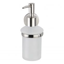 Distributeur de savon Cuba - Zinc - Argenté - Volume de remplissage : 180 ml -Accessoires de salle de bain Soldes 1000287215 210827 13304600570 DETAILS P000000001000287215