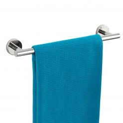 WENKO Porte-serviette Bosio - Acier inoxydable - Argenté -Accessoires de salle de bain Soldes 1000287219 210827 13304900606 DETAILS P000000001000287219