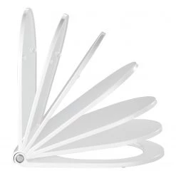 WENKO Siège WC premium LED Aqua - Acier inoxydable - Blanc -Accessoires de salle de bain Soldes 1000287242 210827 13305600714 DETAILS P000000001000287242