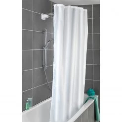 WENKO Rideau de douche avec 12 bras - Matière plastique / Acier inoxydable enduit par poudrage - Brillant -Accessoires de salle de bain Soldes 1000289427 210907 16455200237 MOOD DETAILS P000000001000289427 mood