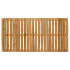 WENKO Caillebottis intérieur / extérieur Flesk - Bambou verni - Naturel - 50 x 100 cm