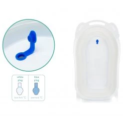 Baignoire pliable Fillikid Basic I - Blanc -Accessoires de salle de bain Soldes 1000304268 211029 071630000034 DETAILS P000000001000304268