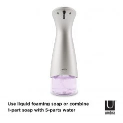 Umbra Distributeur de savon Otto - Argenté -Accessoires de salle de bain Soldes 1000316997 220112 13103300700 SKETCH DETAILS P000000001000316997 sketch