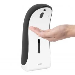 Umbra Distributeur de savon Emperor - Noir / Blanc -Accessoires de salle de bain Soldes 1000317005 220112 13110300299 DETAILS P000000001000317005