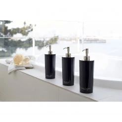 Yamazaki Flacon pompe Tower - ABS - Noir -Accessoires de salle de bain Soldes 1000318515 220107 16170000085 MOOD DETAILS P000000001000318515 mood