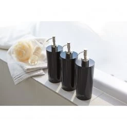 Yamazaki Flacon pompe Tower - ABS - Noir -Accessoires de salle de bain Soldes 1000318515 220107 16170000087 MOOD DETAILS P000000001000318515 mood