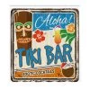 Twentyfour Rideau de douche Tiki Bar - Polyester - Multicolore - 175 x 240 cm