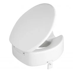 WENKO Siège WC premium Secura - Duroplast / Polyéthylène - Blanc -Accessoires de salle de bain Soldes 1000333024 220218 040 DETAILS P000000001000333024