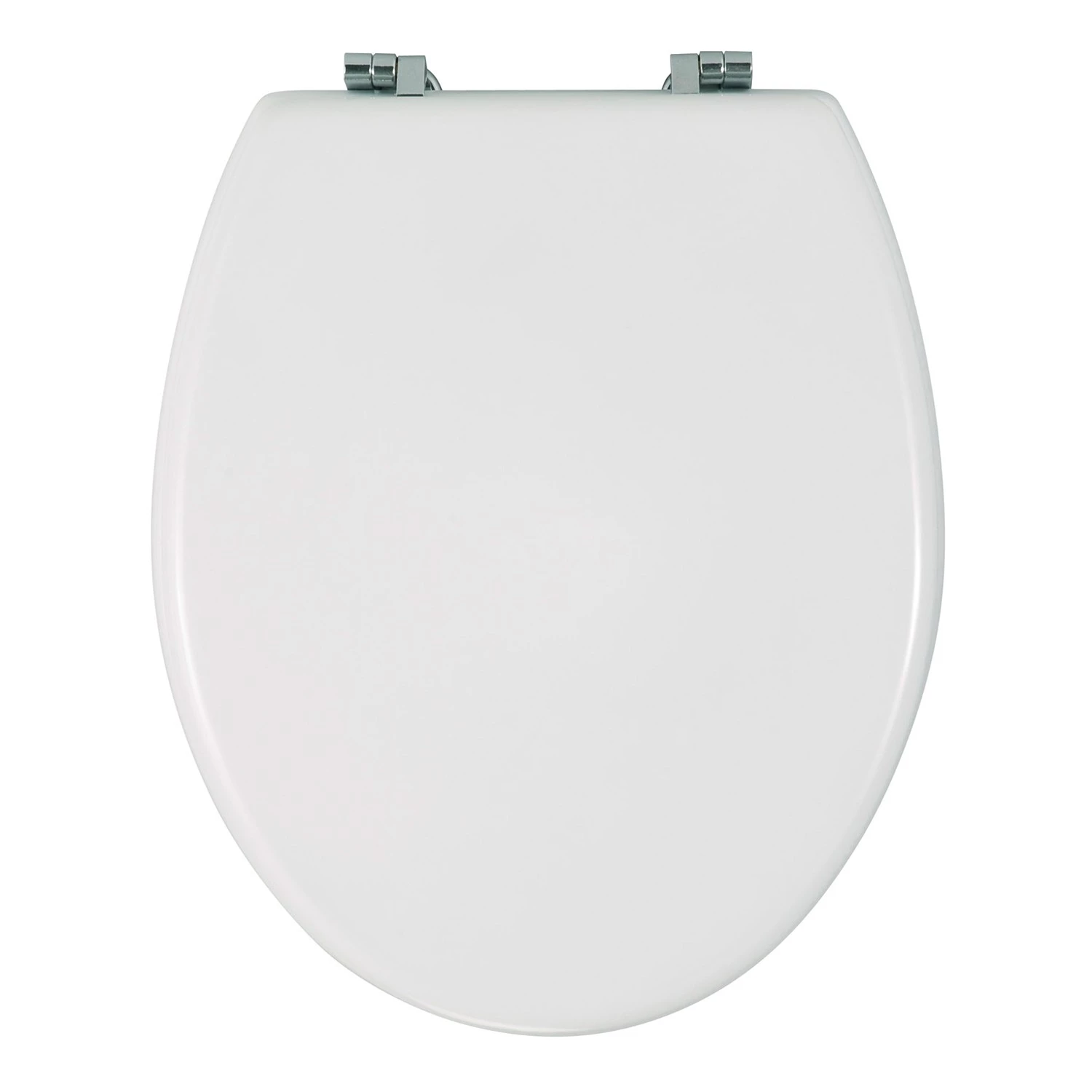 WENKO Siège WC Bali - Blanc, fixation : Acier inoxydable - Blanc 1 WENKO Siège WC Bali - Blanc, fixation : Acier inoxydable - Blanc