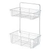 WENKO Étagère murale Catania - Acier - Argenté