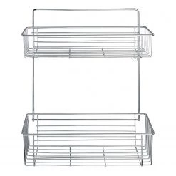 WENKO Étagère murale Avesta - Acier - Argenté