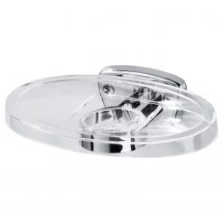 Accessoires de salle de bain Soldes 26 WENKO Porte-savon Basic - Acier inoxydable - Argenté