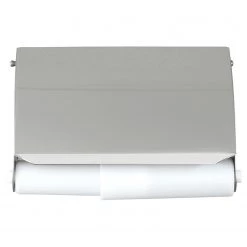 WENKO Dérouleur de papier toilette Basic - Acier inoxydable - Argenté -Accessoires de salle de bain Soldes 1000333058 220218 031 DETAILS P000000001000333058