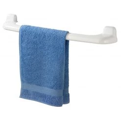 WENKO Porte-serviette Pure - ABS - Blanc