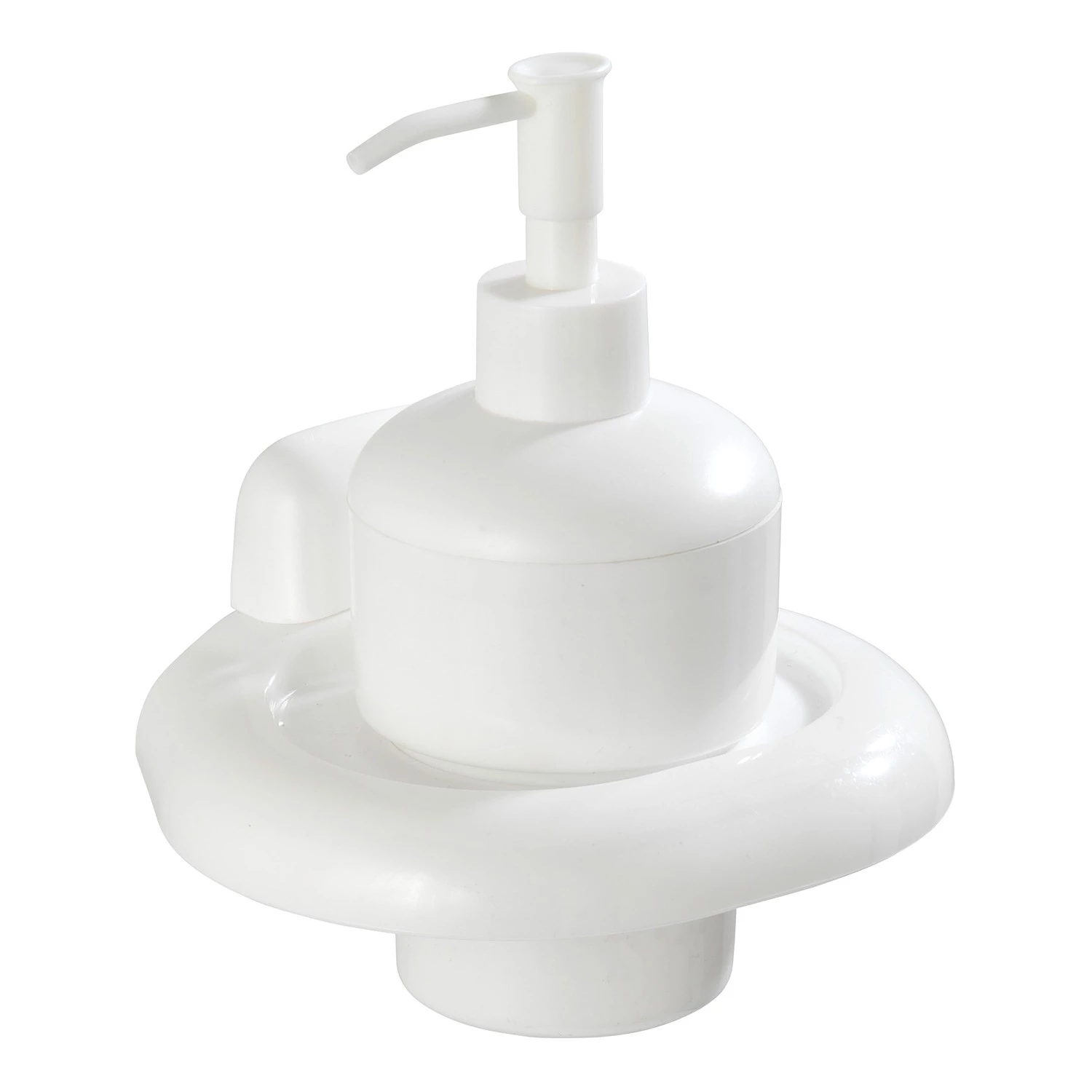 WENKO Distributeur de savon Pure - ABS - Blanc 1 WENKO Distributeur de savon Pure - ABS - Blanc