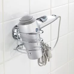 WENKO Porte sèche-cheveux Turbo-Loc Eperny - Acier - Argenté 10 WENKO Porte sèche-cheveux Turbo-Loc Eperny - Acier - Argenté -Accessoires de salle de bain Soldes 1000333066 220218 021 MOOD DETAILS P000000001000333066 mood