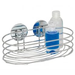 WENKO Étagère murale Turbo-Loc Eperny - Acier - Argenté -Accessoires de salle de bain Soldes 1000333067 220218 031 DETAILS P000000001000333067