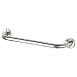 WENKO Poignée de baignoire Basic - Acier inoxydable - Argenté