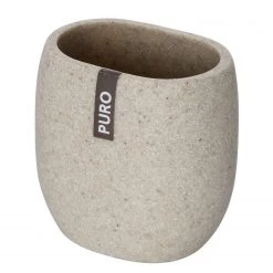 WENKO Verre à dents Puro - Marron