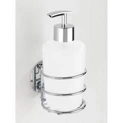 WENKO Distributeur de savon Turbo-Loc Fireside - Acier / Polypropylène - Argenté 9 WENKO Distributeur de savon Turbo-Loc Fireside - Acier / Polypropylène - Argenté -Accessoires de salle de bain Soldes 1000333082 220218 021 MOOD DETAILS P000000001000333082 mood