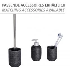WENKO Verre à dents Goa Neo - Anthracite -Accessoires de salle de bain Soldes 1000333099 220218 040 DETAILS P000000001000333099