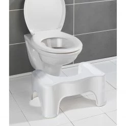 WENKO Marchepied pour WC Secura - Matière plastique - Blanc -Accessoires de salle de bain Soldes 1000333111 220218 021 MOOD DETAILS P000000001000333111 mood