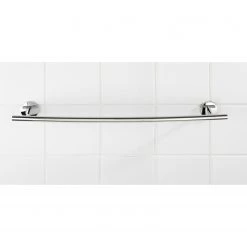 WENKO Porte-serviette Cuba - Zinc moulé sous pression - Argenté -Accessoires de salle de bain Soldes 1000333127 220218 021 MOOD DETAILS P000000001000333127 mood