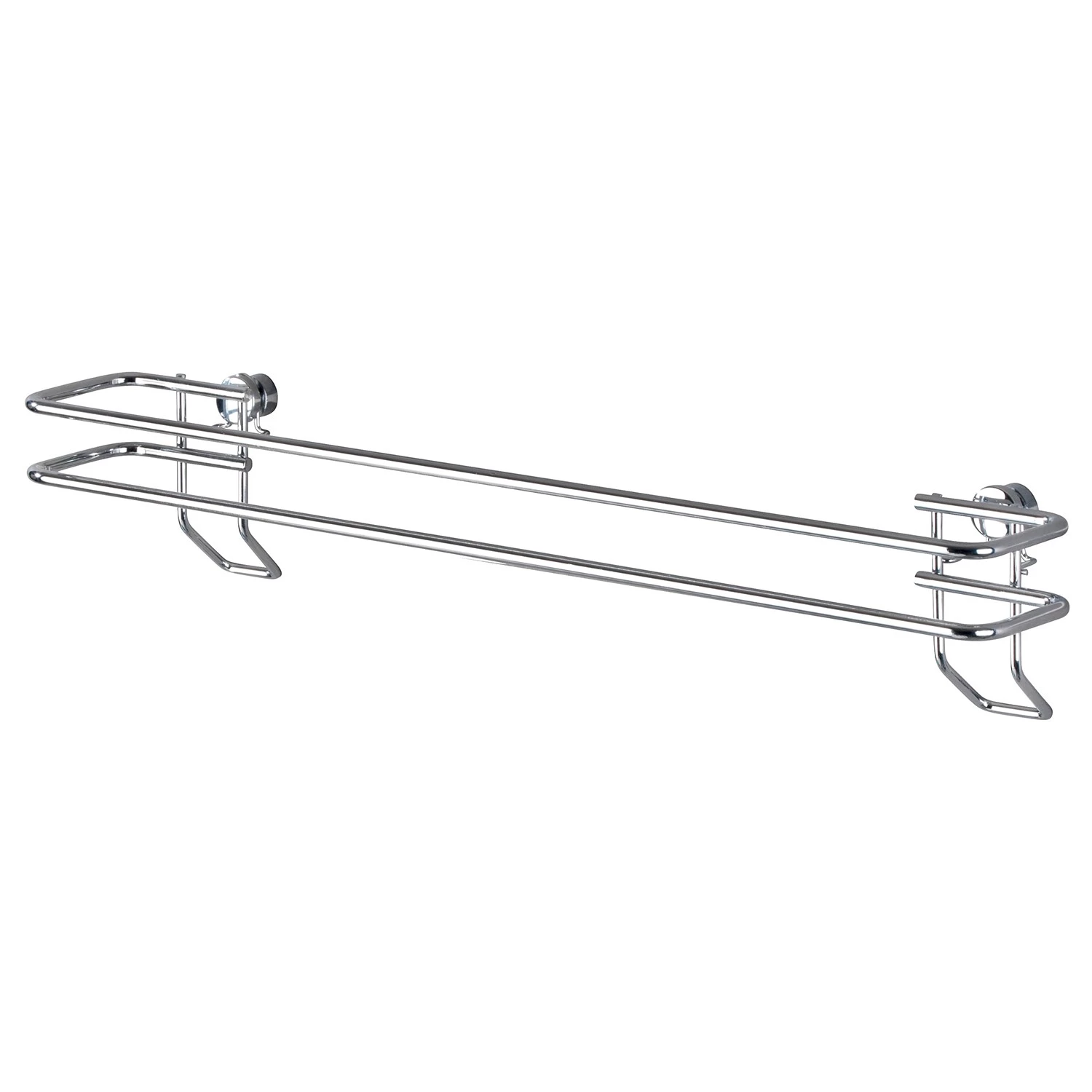 WENKO Porte-serviette Classic Plus - Acier - Argenté 1 WENKO Porte-serviette Classic Plus - Acier - Argenté