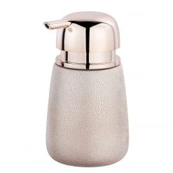 WENKO Distributeur de savon Glimma - Céramique - Rose
