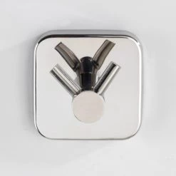 WENKO Patère Duo Mezzano - Acier inoxydable - Argenté -Accessoires de salle de bain Soldes 1000333176 220218 021 MOOD DETAILS P000000001000333176 mood