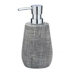 WENKO Distributeur de savon Gilba - Polyrésine - Blanc