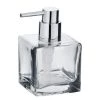WENKO Distributeur de savon Lavit - Verre - Transparent