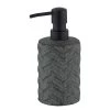 WENKO Distributeur de savon Mantua - Céramique - Noir