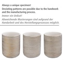 WENKO Distributeur de savon Fedio - Céramique - Doré -Accessoires de salle de bain Soldes 1000333186 220218 040 DETAILS P000000001000333186