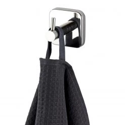 WENKO Patère Uno Mezzano - Acier inoxydable - Argenté -Accessoires de salle de bain Soldes 1000333187 220218 031 DETAILS P000000001000333187