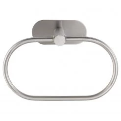 WENKO Anneau porte-serviette Orea - acier inoxydable - Mat -Accessoires de salle de bain Soldes 1000333190 220218 030 DETAILS P000000001000333190