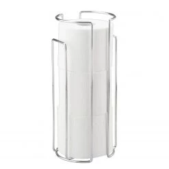 WENKO Porte papier toilette Chrom (lot de 2) - Acier - Argenté -Accessoires de salle de bain Soldes 1000333202 220218 030 DETAILS P000000001000333202